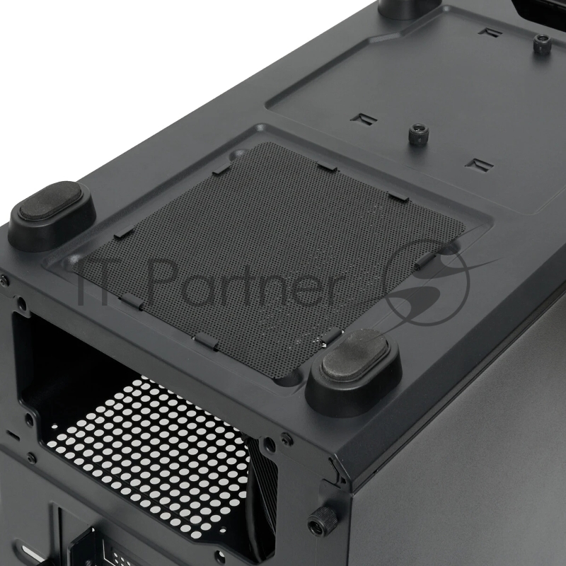 Корпус без блока питания HSPD M331, Mesh Mini-tower, Black, TG, 0.4 SPCC, no fans mATX, mITX 175/329/170mm 1x2.5, 2x3.5, 4xPCI 1xUSB-A 3.0, 1xUSB-A 1.0 370x220x408mm