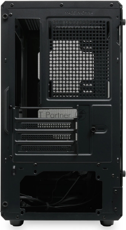 Корпус без блока питания HSPD M331, Mesh Mini-tower, Black, TG, 0.4 SPCC, no fans mATX, mITX 175/329/170mm 1x2.5, 2x3.5, 4xPCI 1xUSB-A 3.0, 1xUSB-A 1.0 370x220x408mm