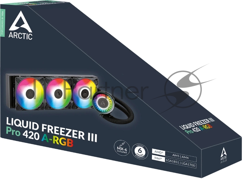 Жидкостная система охлаждения Arctic Cooling Liquid Freezer III Pro 420 A-RGB Multi Compatible All-In-One CPU Water Cooler (ACFRE00185A)