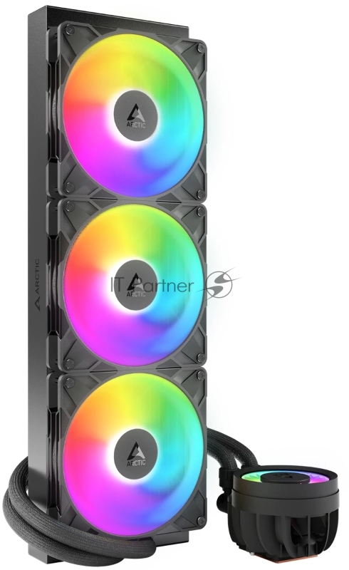 Жидкостная система охлаждения Arctic Cooling Liquid Freezer III Pro 420 A-RGB Multi Compatible All-In-One CPU Water Cooler (ACFRE00185A)