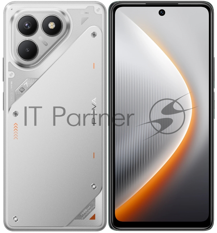 Смартфон Tecno POVA 7 Neo 8/256Gb, серебристый