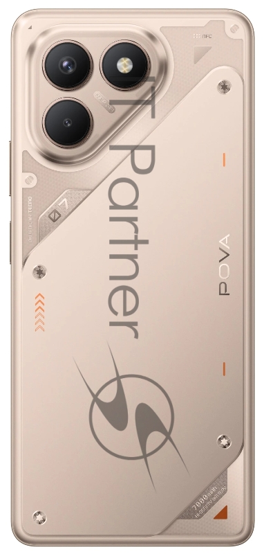 Смартфон Tecno POVA 7 Neo 8/256Gb, коричневый