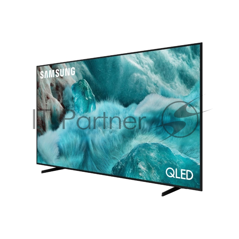 Телевизор ЖК 65 Samsung/ 65, QLED, Ultra HD, Tizen Smart TV, HDR10+, Wi-Fi, Voice, DVB-T2/C/S2, Bluetooth, CI+(1.4), 20W, OTS Lite, 3HDMI, 2USB, Black 2025