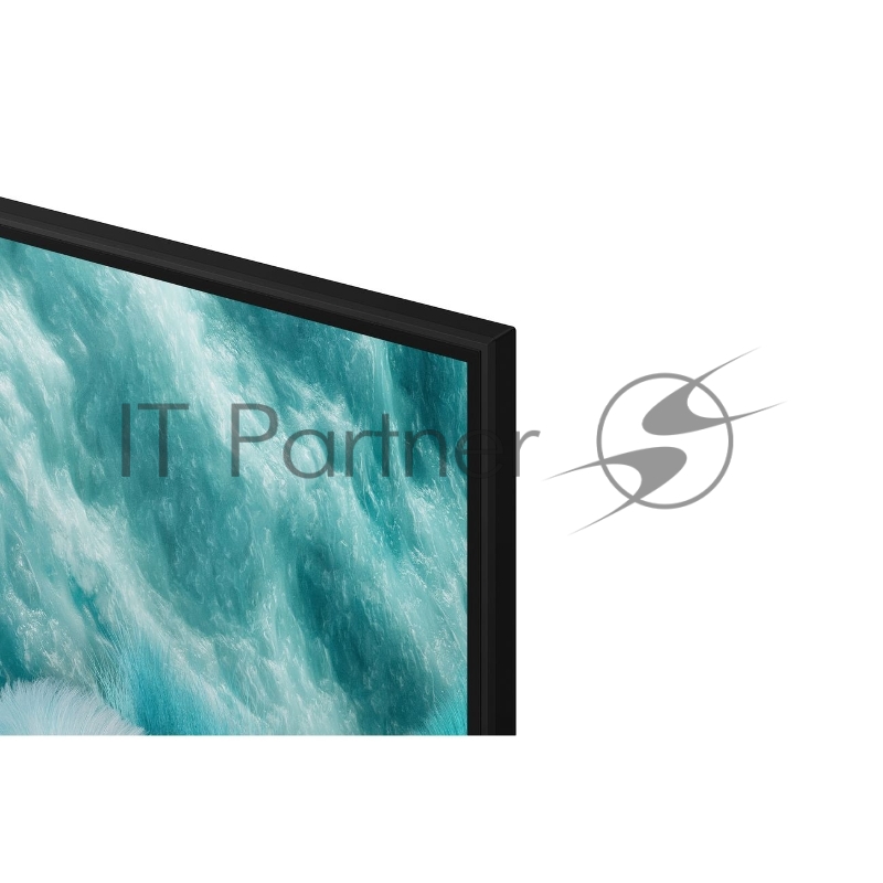 Телевизор ЖК 65 Samsung/ 65, QLED, Ultra HD, Tizen Smart TV, HDR10+, Wi-Fi, Voice, DVB-T2/C/S2, Bluetooth, CI+(1.4), 20W, OTS Lite, 3HDMI, 2USB, Black 2025