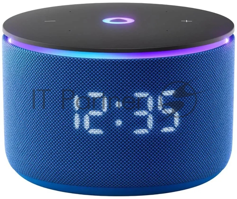 Умная колонка Яндекс Станция Мини 3 Про с Алисой, Zigbee, синий, YNDX-00059BLU