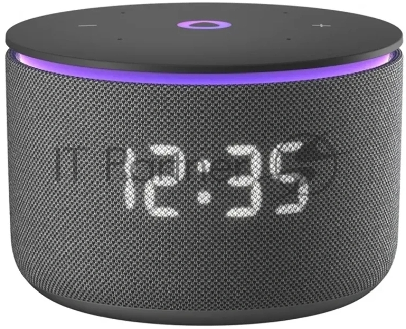 Умная колонка Яндекс Станция Мини 3 Про с Алисой, Zigbee, черный, YNDX-00059BLK