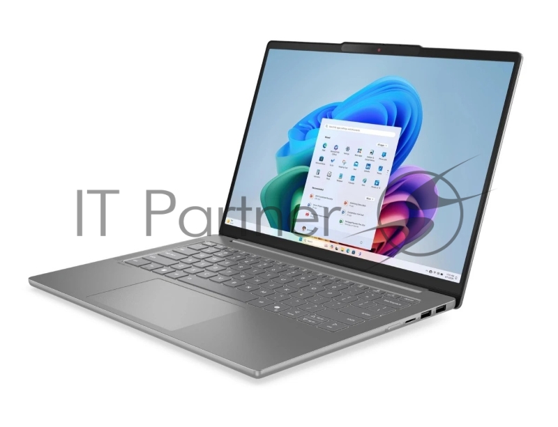 Ноутбук Lenovo IdeaPad Slim 5 14AHP10 AMD Ryzen 7 8845HS 3800MHz/14/1920x1200 OLED/16GB/512GB SSD/AMD Radeon 780M/Wi-Fi/Bluetooth/Windows 11 Pro (83HV000NRK_Win11Pro) Grey