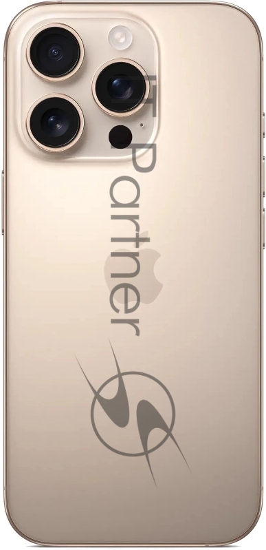 Смартфон Apple iPhone 16 Pro A3293 8/256Gb, бежевый титан