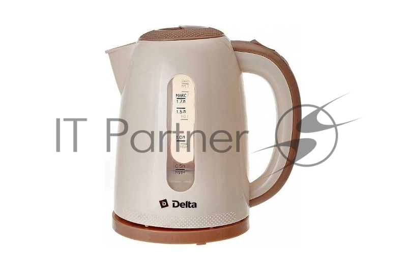 Чайник Delta DL-1106 бежевый