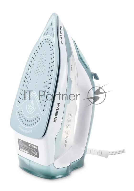 Утюг Hyundai H-SI01223 белый/голубой