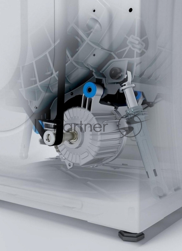 Стиральная машина Gorenje W2NHPI72SCSIRV белый загрузка фронтальная 7 кг, 1200 об/мин., класс: А