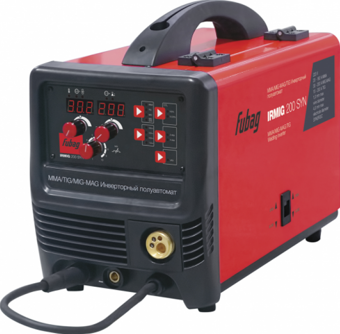 Сварочное оборудование, Инверторы FUBAG Сварочный полуавтомат_инвертор IRMIG 200 SYN (38643) + горелка FB 250_3 м (38443) 38643.1