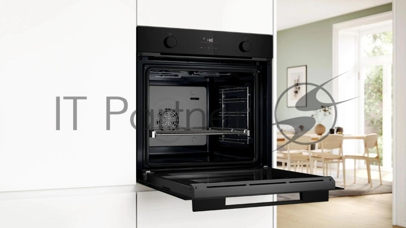 Духовой шкаф Электрический Bosch HUA736EA0T черный