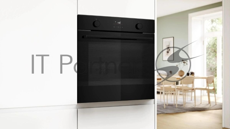 Духовой шкаф Электрический Bosch HUA736EA0T черный