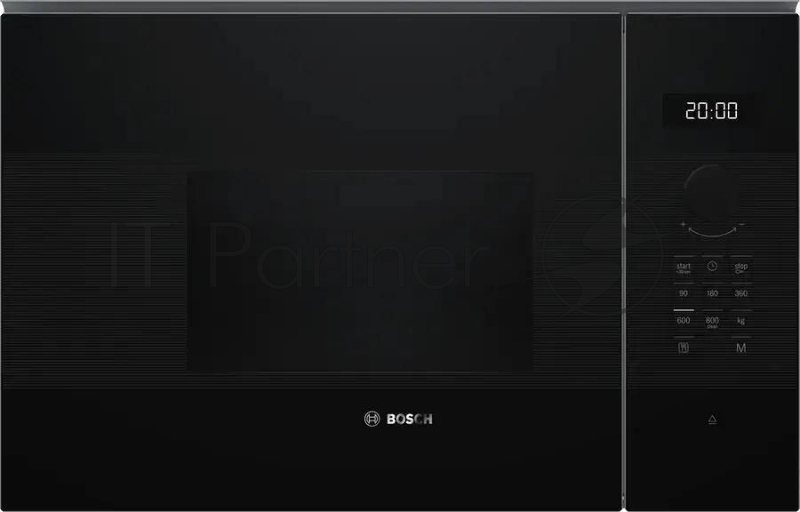 Микроволновая печь Bosch BFL524MB2 черный 20л. 800Вт (встраиваемая)