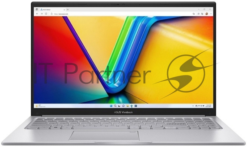 Ноутбук ASUS X1504VA-BQ151 15.6 FHD IPS, Intel Core i3-1315U, 8Gb, 512Gb SSD, BL, no OS, серебристый*