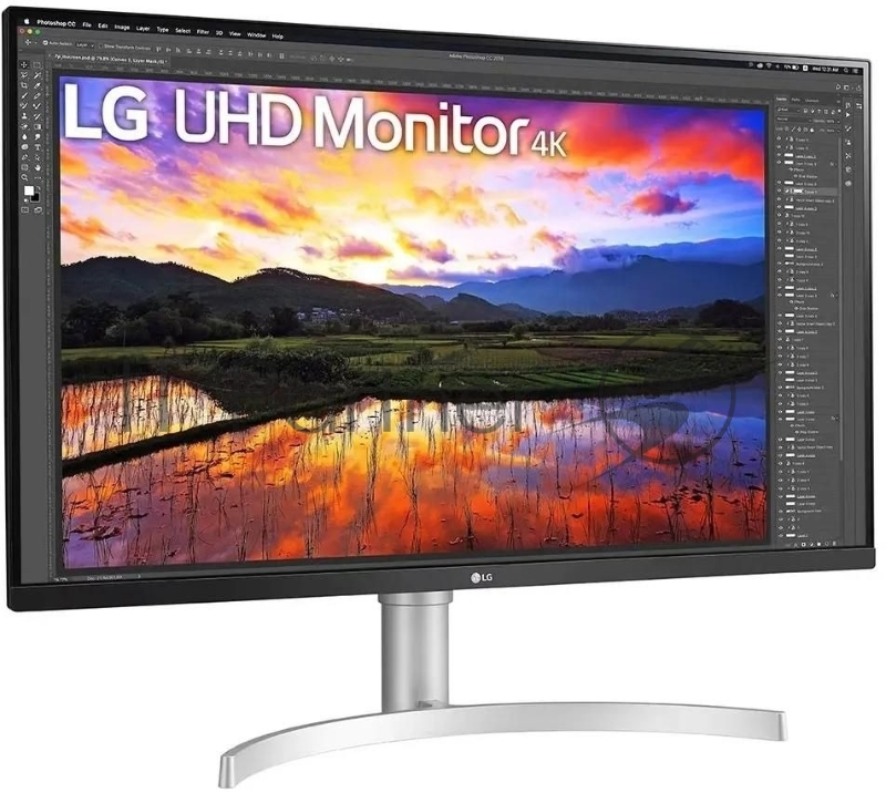 Монитор LG 31.5 32UN650K-W черный IPS LED 16:9 HDMI M/M матовая HAS 1000:1 350cd 178гр/178гр 3840x2160 60Hz FreeSync DP 4K 8.2кг