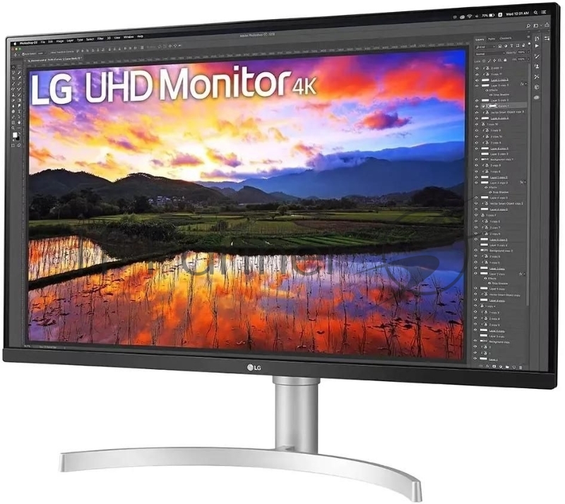 Монитор LG 31.5 32UN650K-W черный IPS LED 16:9 HDMI M/M матовая HAS 1000:1 350cd 178гр/178гр 3840x2160 60Hz FreeSync DP 4K 8.2кг