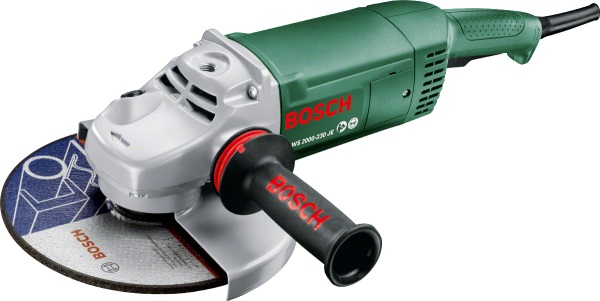 Углошлифовальная машина Bosch PWS 2000-230 JE 2000Вт 6500об/мин рез.шпин.:M14 d=230мм