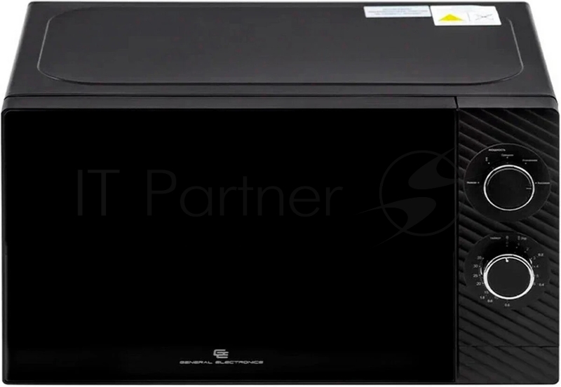 Микроволновая печь General Electronics 20L SOLO черная GE-MS120B 700W