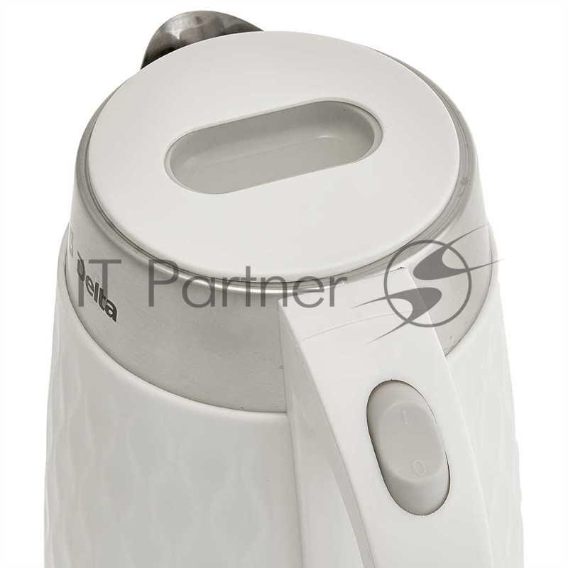 Чайник электрический DELTA DL-1111 белый