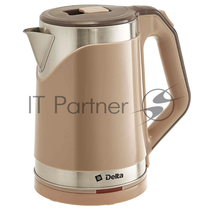 Чайник электрический DELTA DL-1109 бежевый