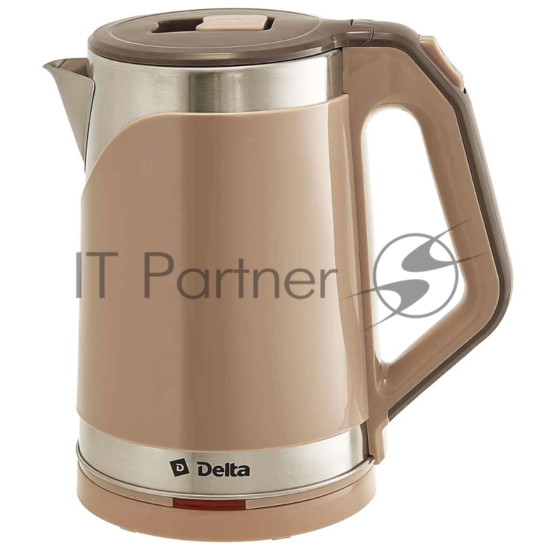 Чайник электрический DELTA DL-1109 бежевый