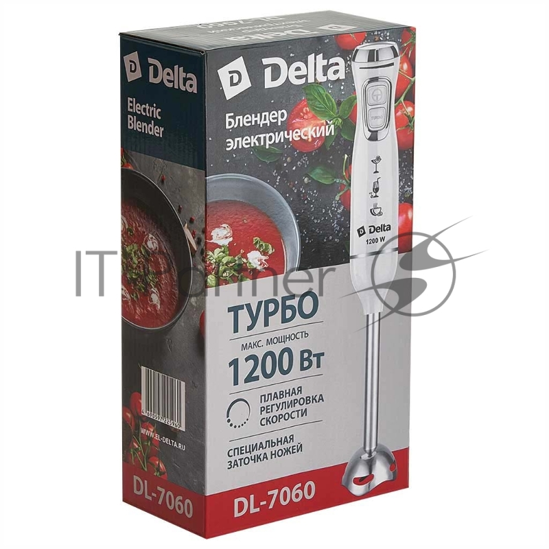 Блендер погружной DELTA DL-7060 белый