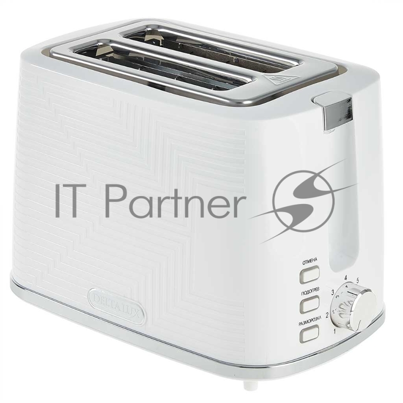 Тостер DELTA LUX DE-400 белый