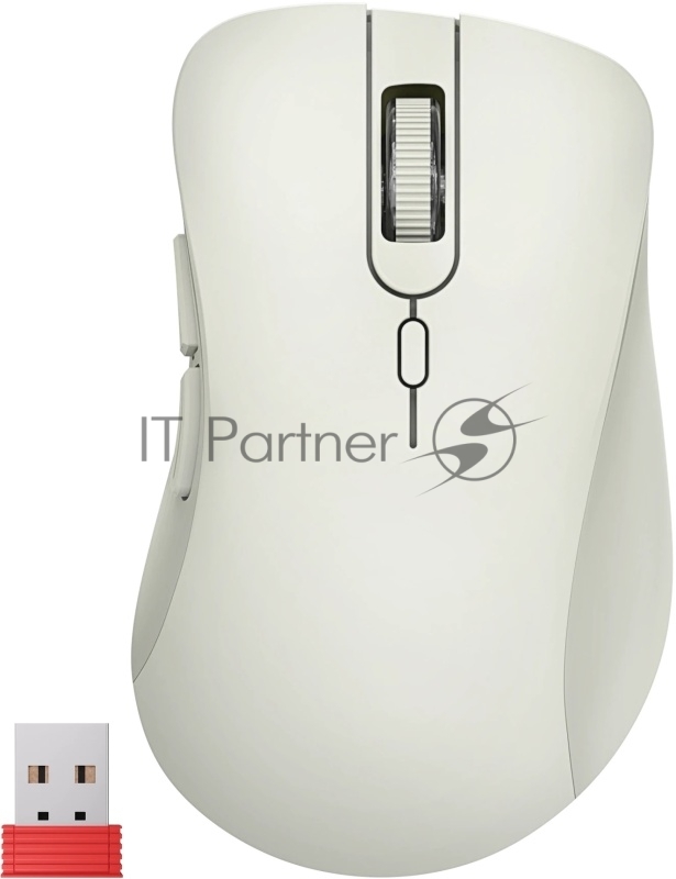 Мышь беспроводная Defender Bluetooth/2.4G 6кн. 3200dpi бело-серый Dana MB-266 52266