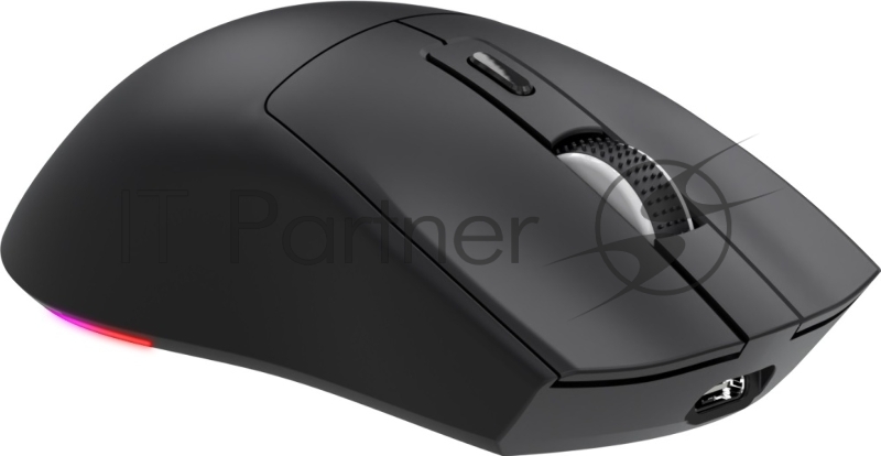 Мышь беспроводная Defender Bluetooth/2.4G/пров игровая 6кн 1600dpi RGB черн. Starlight GM-186 52186