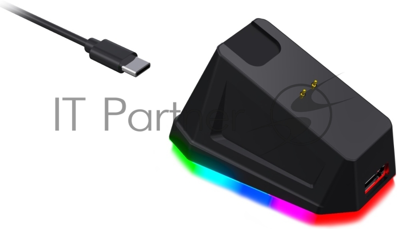Мышь беспроводная Defender Bluetooth/2.4G/пров игровая 6кн 1600dpi RGB черн. Starlight GM-186 52186