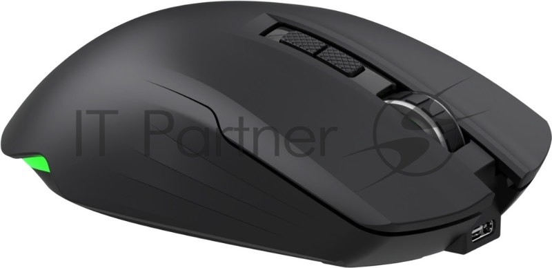 Мышь беспроводная Defender Bluetooth/2.4G/пров игровая 7кн. 7200dpi RGB черн. Whisper GM-209 52209