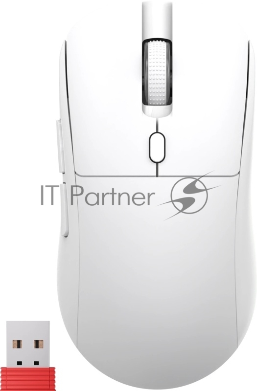 Мышь беспроводная Defender Bluetooth/2.4G/провод. игровая 6кн. 7200dpi RGB белый Stone GM-551 52554