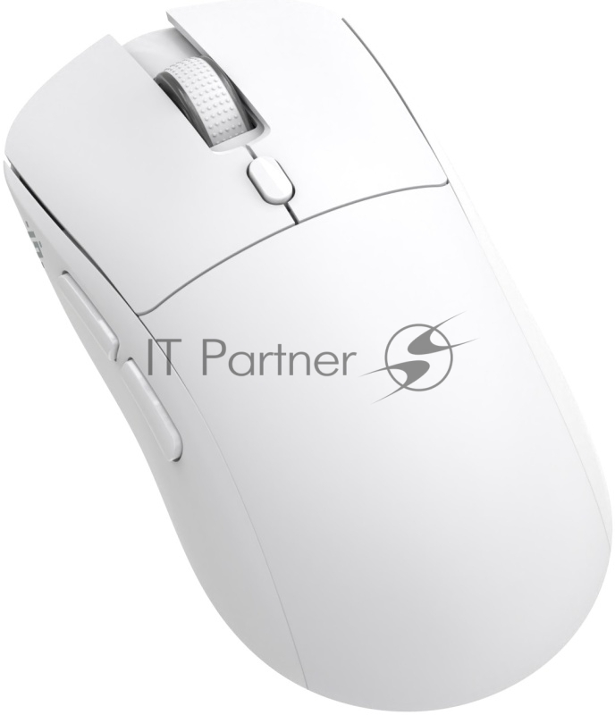 Мышь беспроводная Defender Bluetooth/2.4G/провод. игровая 6кн. 7200dpi RGB белый Stone GM-551 52554