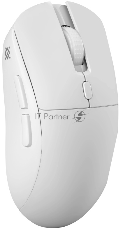 Мышь беспроводная Defender Bluetooth/2.4G/провод. игровая 6кн. 7200dpi RGB белый Stone GM-551 52554