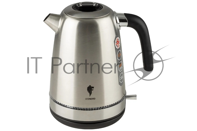 Чайник электрический LEONORD LE-1502 1,7 л, 2200 Вт, нержавейка, стальной