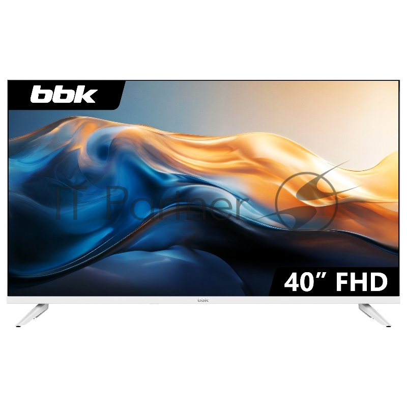 Телевизор LED BBK 40 40LEM-1041/FTS2C (W) белый FULL HD 60Hz DVB-T2 DVB-C DVB-S2 USB (RUS)