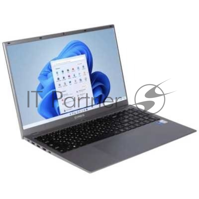 Ноутбук 17.3 FHD (1920x1080) IPS 300cd,Core i5-12450H,16Gb DDR4-3200(1),512Gb SSD,Wi-Fi 6+BT 5,76Wh,Kbd Backlit,FPS,TPM 2.0,2.2kg,Grey,1y warranty,noOS