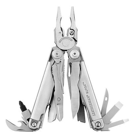 Мультитул Leatherman Surge (830165) 115мм 21функций серебристый карт.коробка