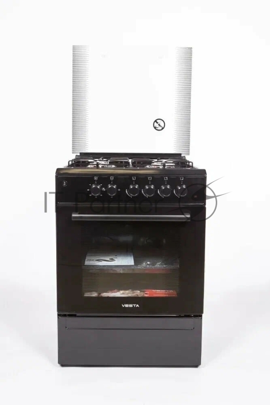 Плита комбинированная VESTA Valencia VGE 50 10-E Черный