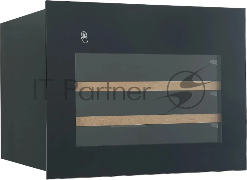 Винный шкаф Hyundai HBWC 0461 SCT 1-нокамерн. черный