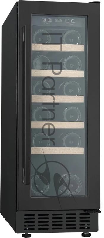 Винный шкаф Hyundai HBWC 0831 SU 1-нокамерн. черный
