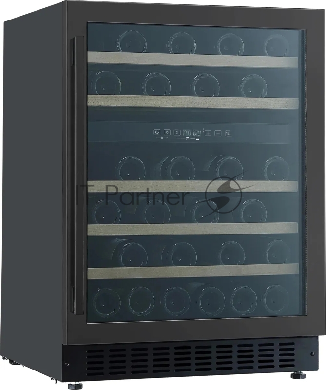 Винный шкаф Hyundai HBWC 0861 DU 1-нокамерн. черный