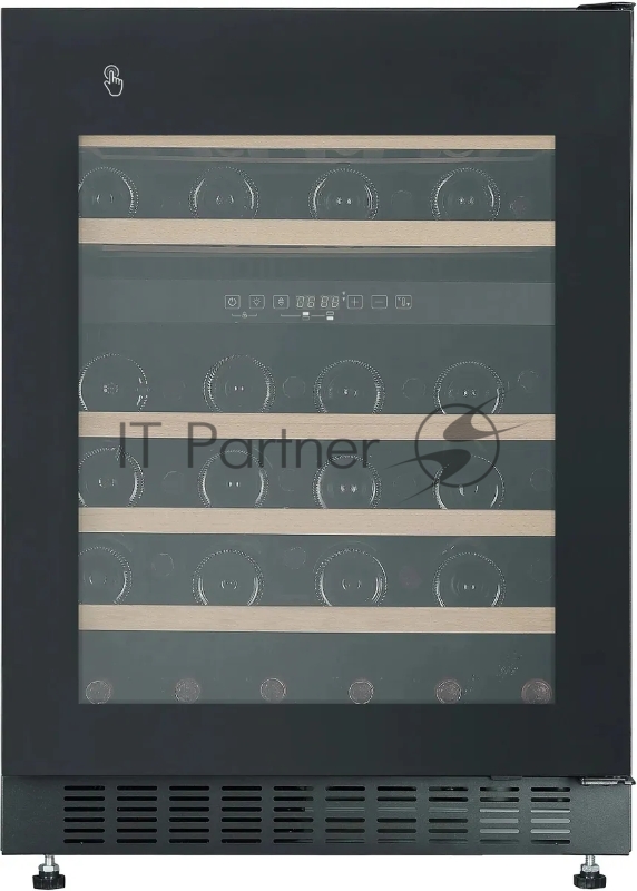 Винный шкаф Hyundai HBWC 0862 DUT 1-нокамерн. черный