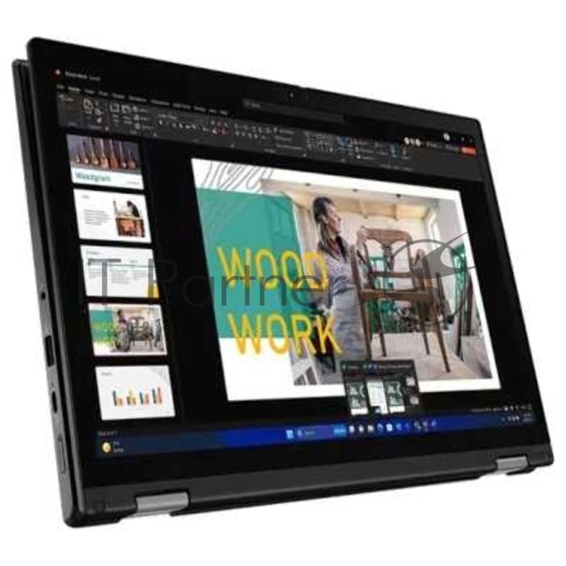 Ноутбук ThinkPad L13 2-in-1 Gen 5 13.3 WUXGA (1920x1200) Touch IPS 300N, Ultra 7 155U, 16GB LPDDR5, 1TB SSD M.2, Intel Graphics,FHD + IR, Wi-Fi 6,BT, FPR, KB Ru Eng, Pen, 4-Cell, 65W, Win11 PRO Eng, 1Y