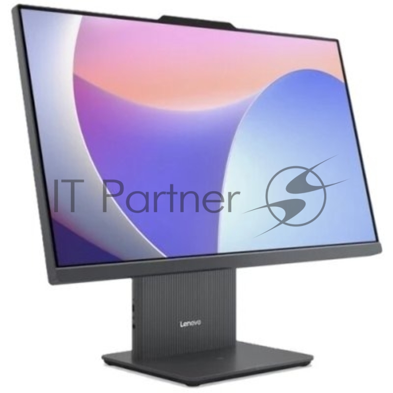 Моноблок Lenovo IdeaCentre AIO 24IRH9 23.8 FHD (1920x1080) IPS 250N 100Hz, i3-1315U, 1x8GB DDR5-5200, 512GB SSD M.2, Intel UHD, WiFi6, BT, 5.0MP Cam, USB KB&Mouse, NoOS, Luna Grey, 1Y