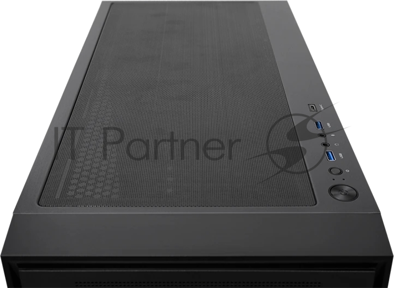 Корпус Chieftec Night Hunter черный без БП ATX 4x140mm audio bott PSU