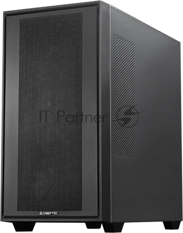 Корпус Chieftec Night Hunter черный без БП ATX 4x140mm audio bott PSU