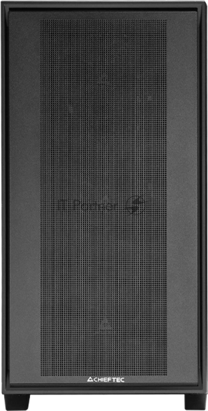 Корпус Chieftec Night Hunter черный без БП ATX 4x140mm audio bott PSU